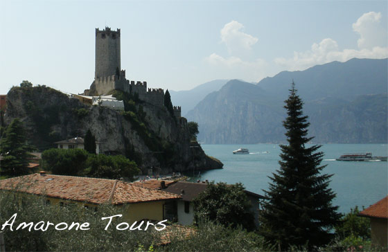 bardolino-malcesine malcesine castle lake garda