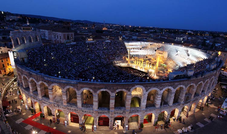 Opera at the Arena of Verona