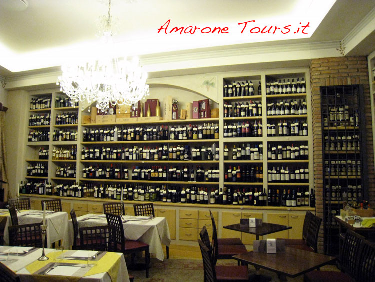 Wine shop (enoteca in Italian) in Verona - Italy.