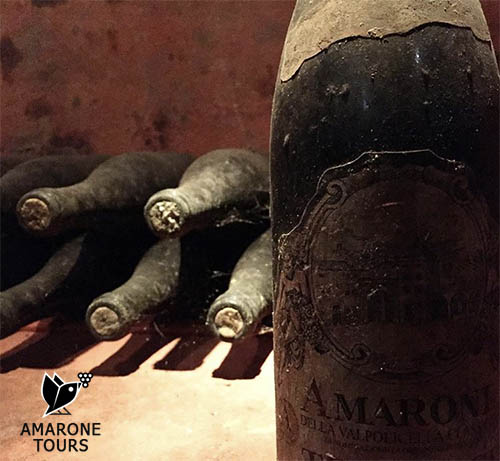 Very old bottles of Amarone