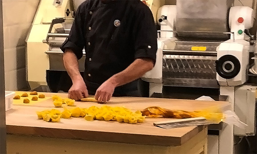 ravioli making