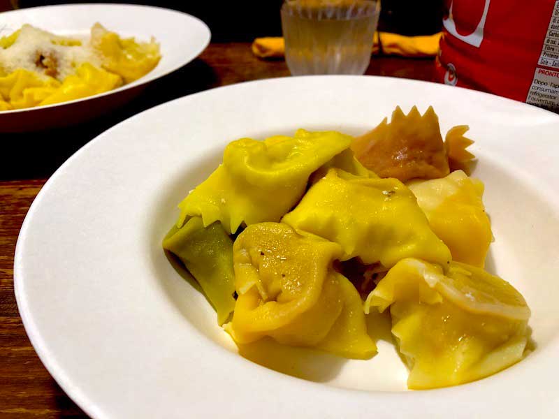 ravioli and tortellini